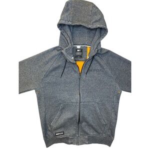 Rip Curl Anti-Fleece Technical Zip Up Hoodie Jacket Gray Mens Large